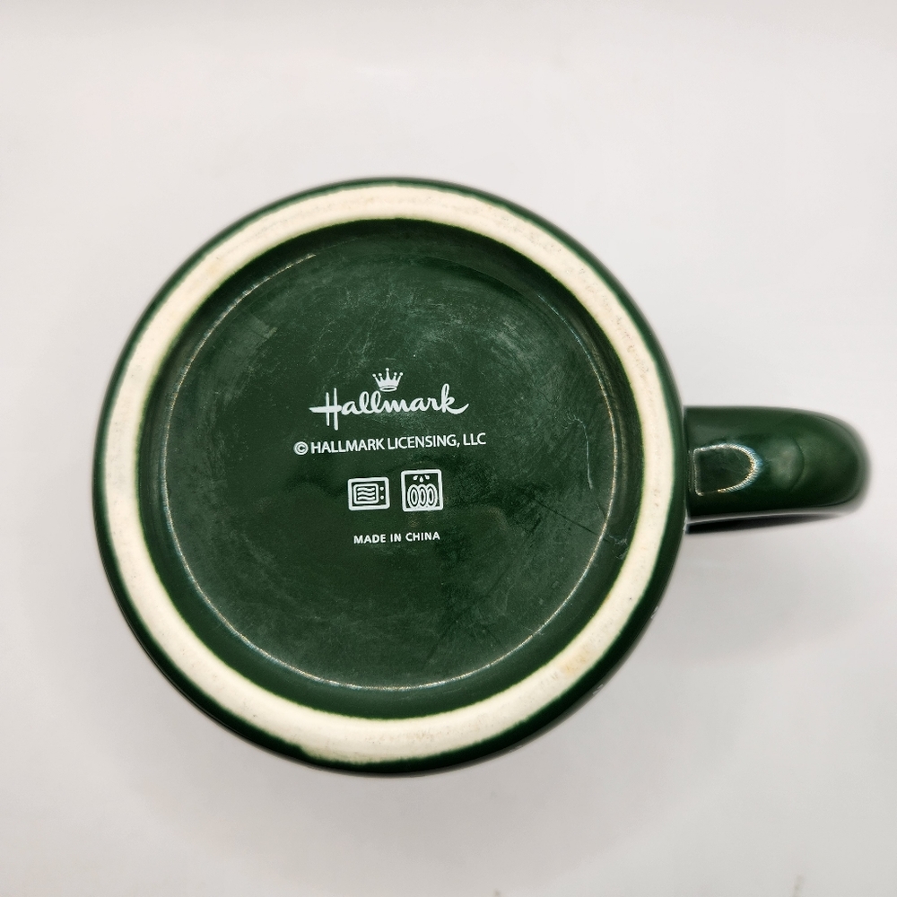 Hallmark Green & White Plaid Ceramic Mug - Picture 6 of 8